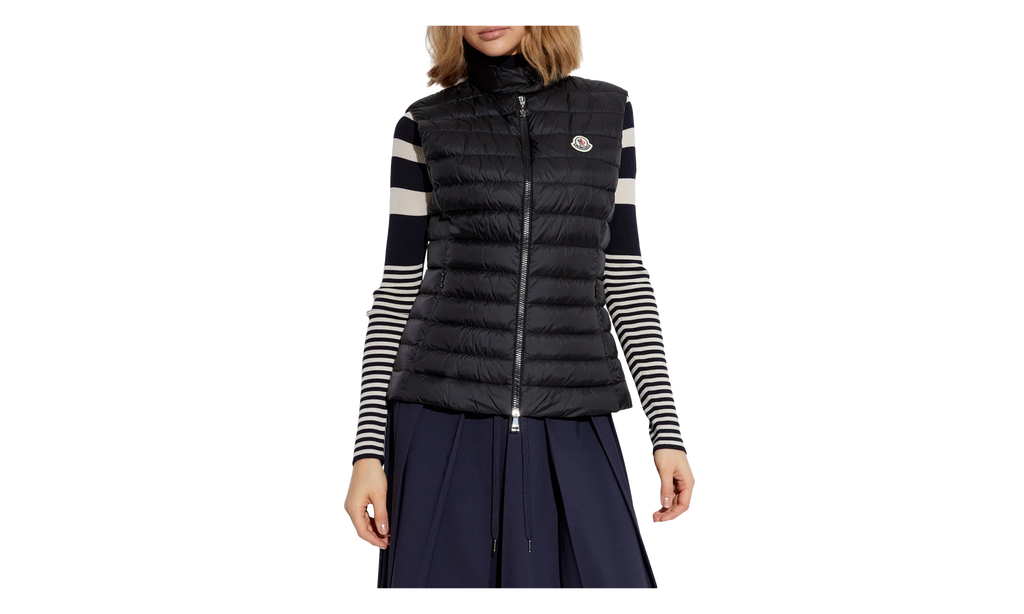 Igens Stand Collar Vest WMNS "Black" MON65