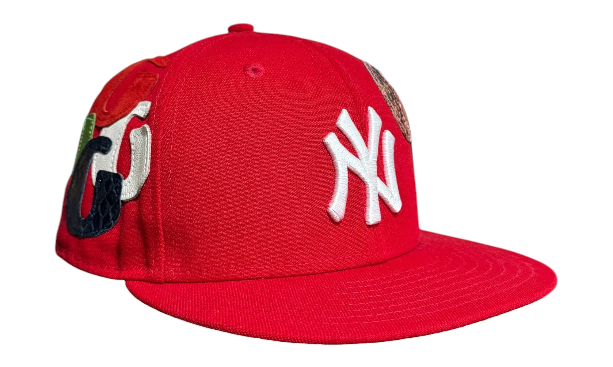 Gallery Dept x New Era - 59FIFTY New York Yankees Fitted Hat "Red" GD111
