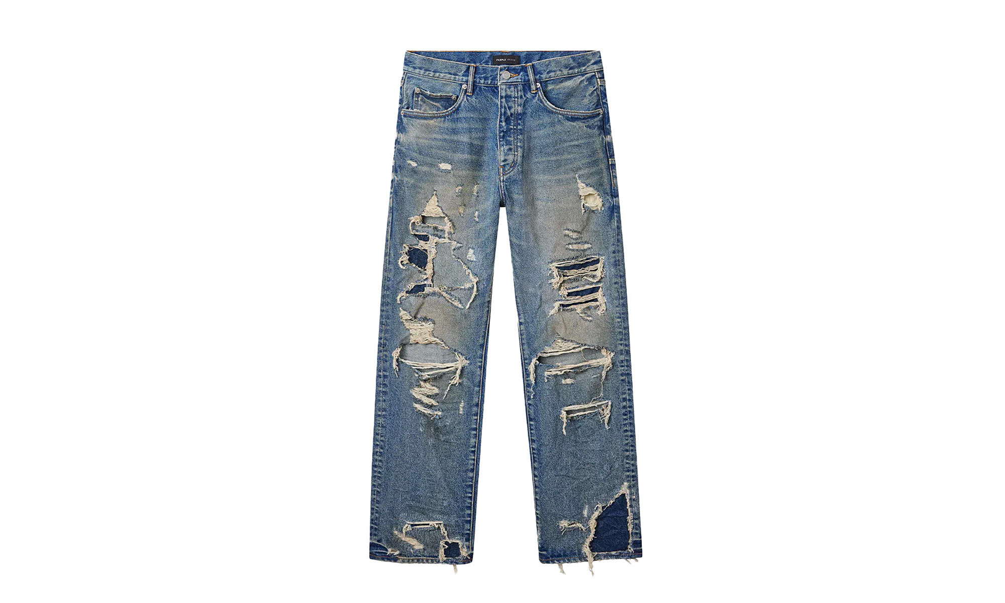 Dirty Repair Blowout Denim "Blue" P011 VTLG425