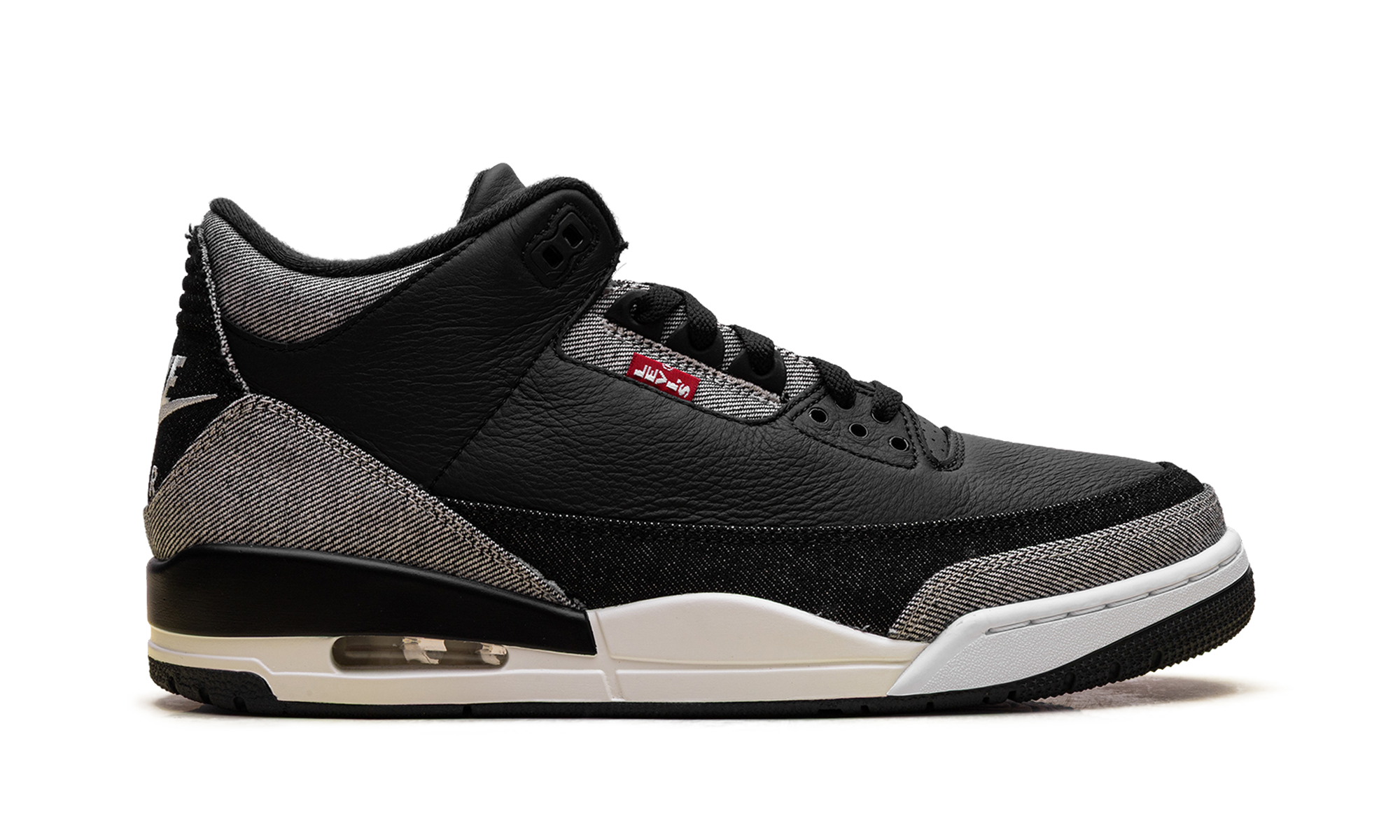 Air Jordan 3 "Levi's Black Denim" AO2327 001