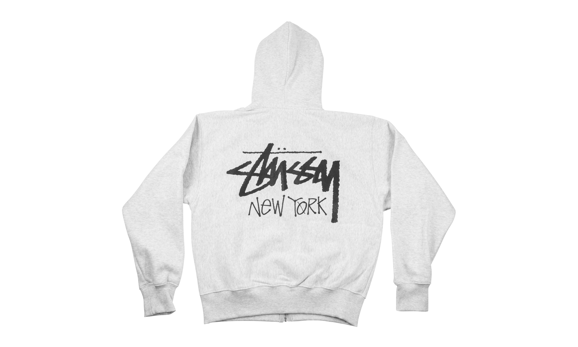 New York Chapter Hooded Zip "Ash Heather" STUS348