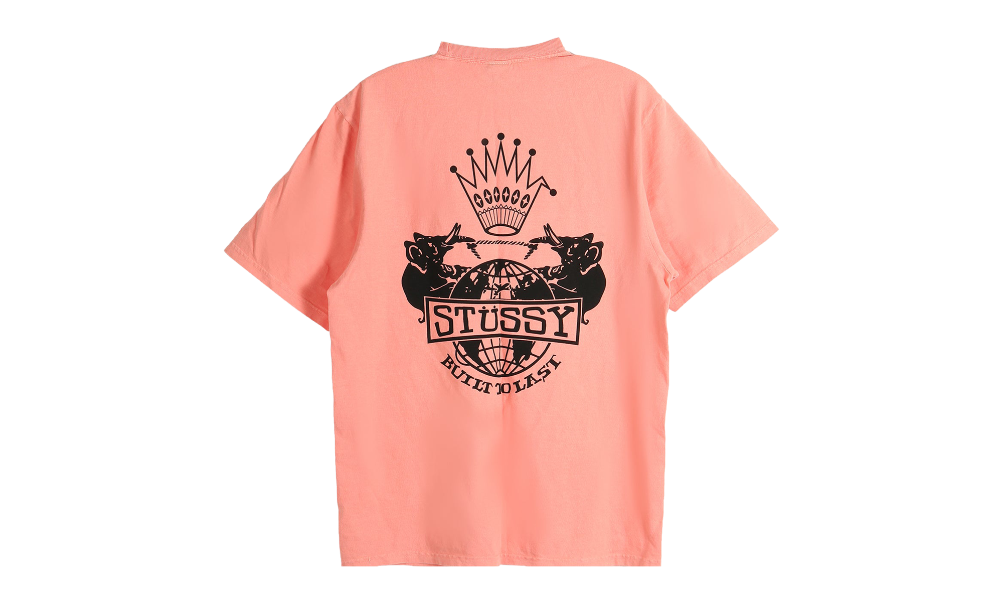 Built To Last Pig Dyed Tee "SHERBERT" 1905125 SHER