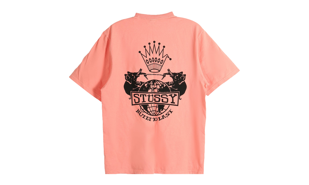 Built To Last Pig Dyed Tee "SHERBERT" 1905125 SHER