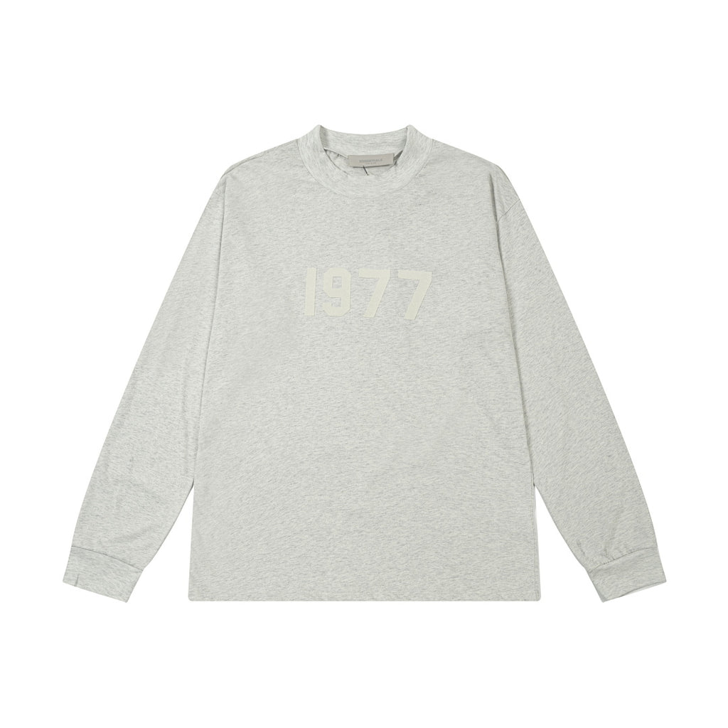 Fear of God Essentials 24SS Silicone Logo Knit Tee - Desert Wheat