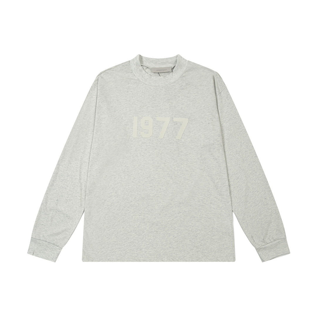 Fear of God Essentials 24SS Silicone Logo Knit Tee - Desert Wheat