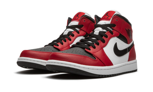 Air Jordan 1 Mid "Chicago Black Toe" 554724 069