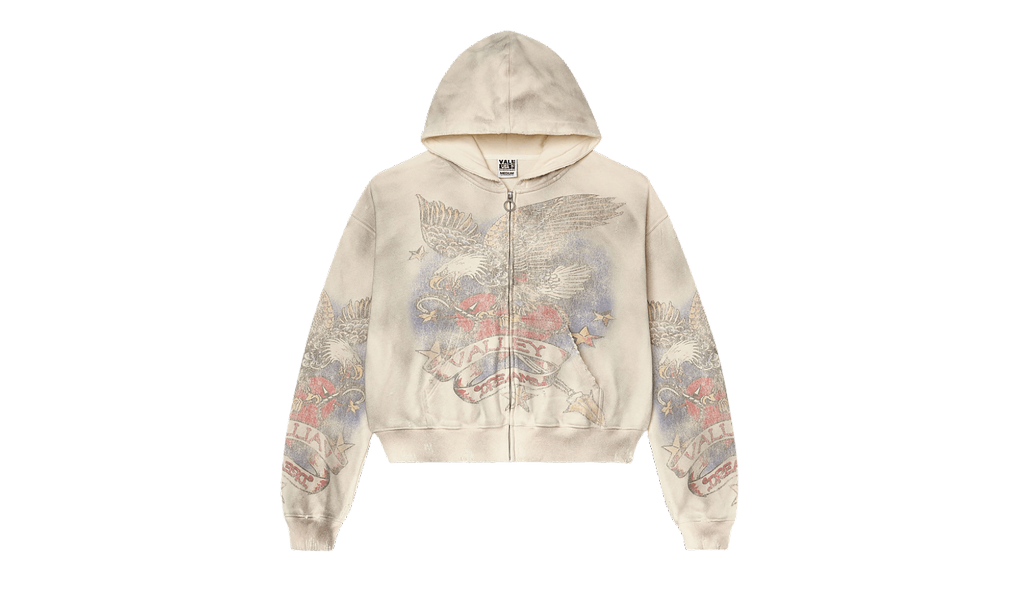 Nostalgia Zip Up "Cream" VALE 09 007 NZU CM