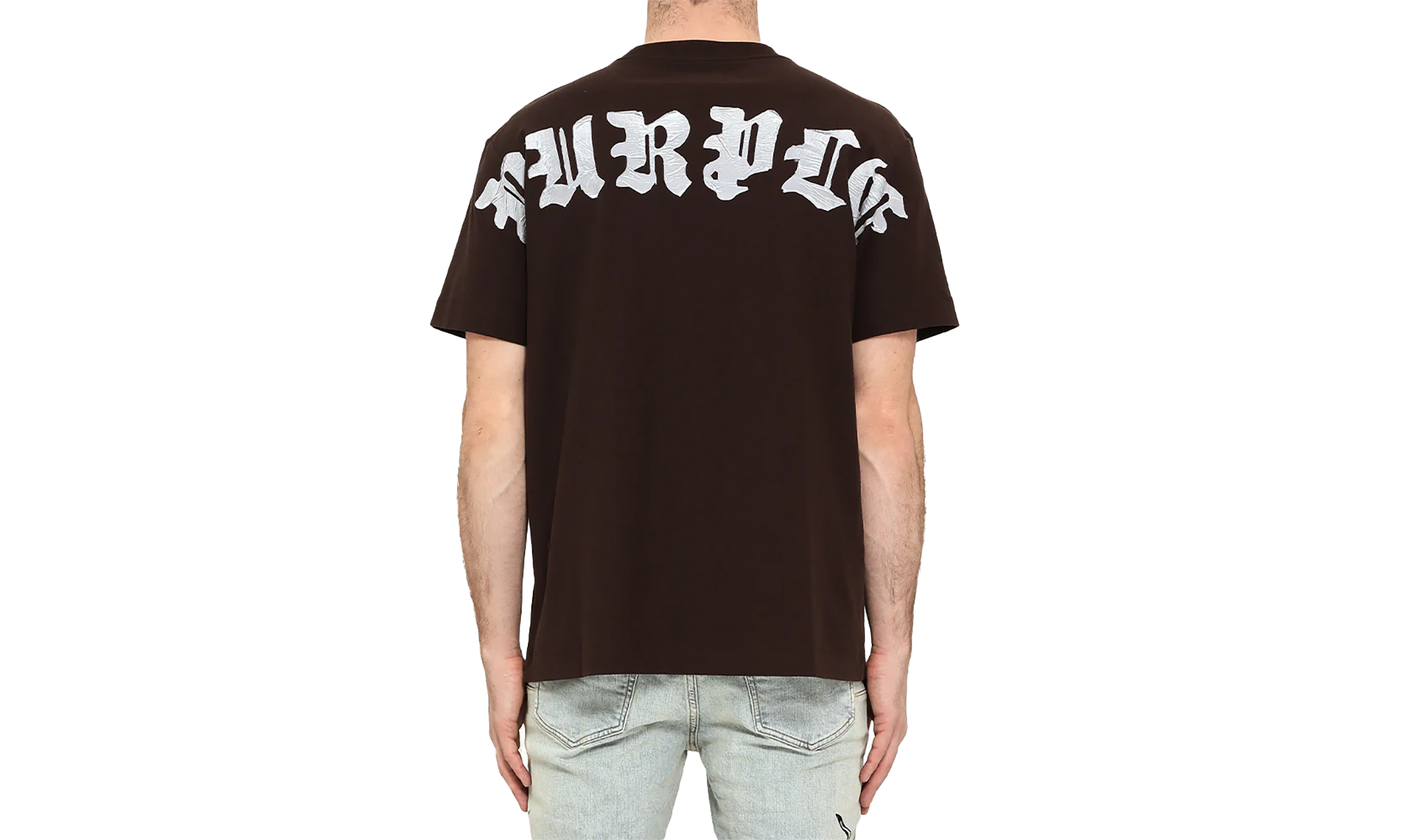 Textured Tape SS Tee "Brown" P104 TBTW425