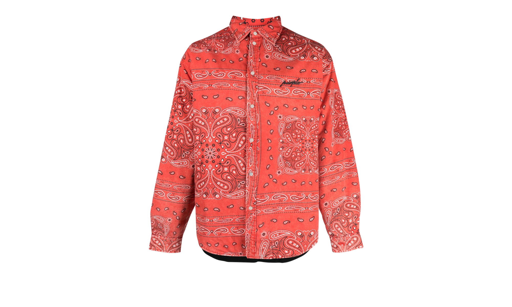 PADDED QUILT LINED SHIRT "Red" P336 PRRS423