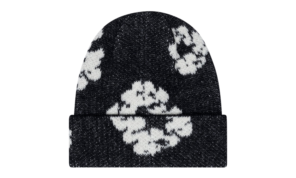 Cotton Wreath Beanie "Black" DT344