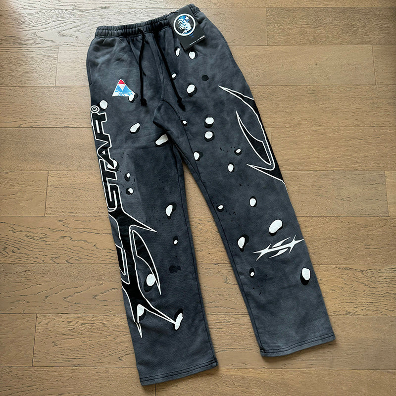 Hellstar Records Graphic Hoodie & Sweatpants Matching Set