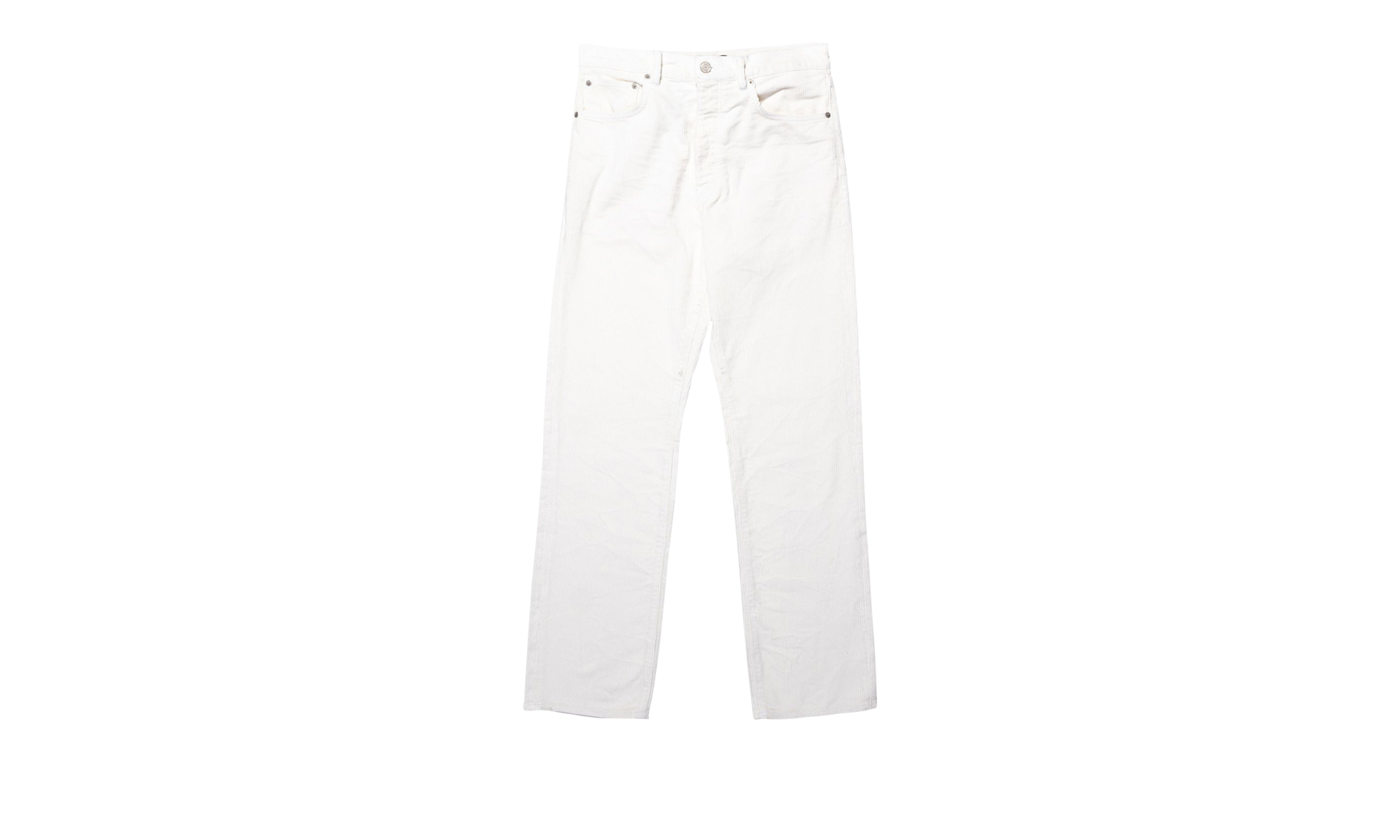 CORDUROY SEMI COATED "White" P011 CFSW423