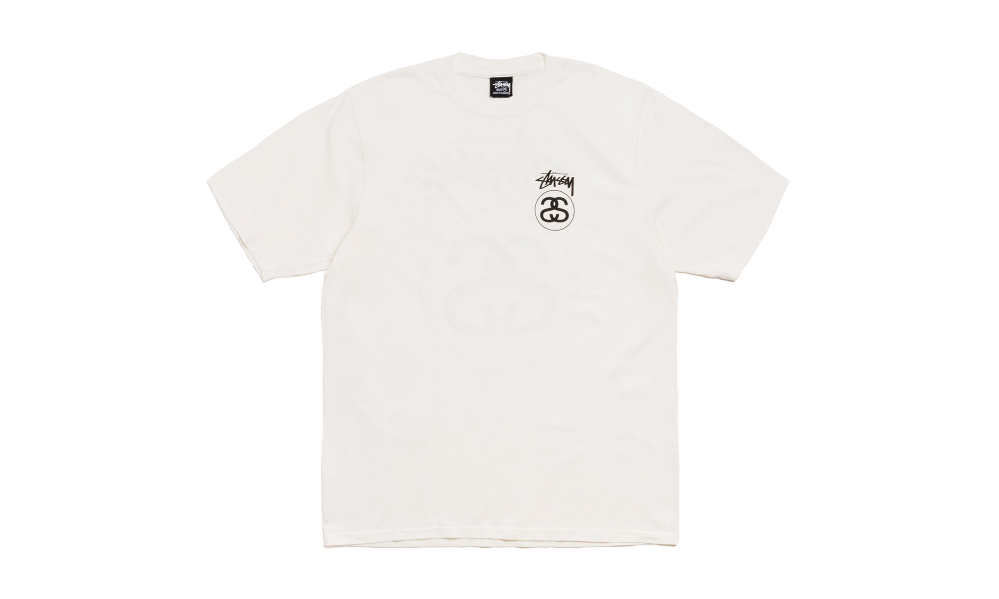 STOCK LINK TEE PIGMENT DYED "Natural" STUS283