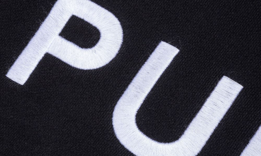 HWT FLEECE CREWNECK "Black" P402 HBBC423