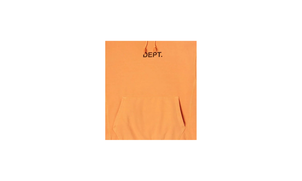 Dept Logo Hoodie "Orange / Black" HN7QEGXM