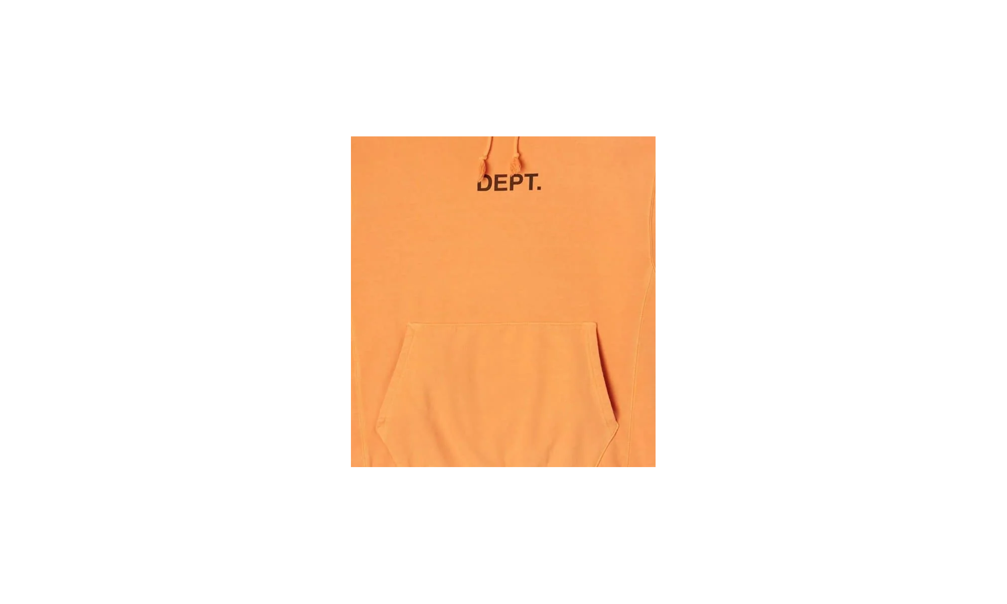 Dept Logo Hoodie "Orange / Black" HN7QEGXM