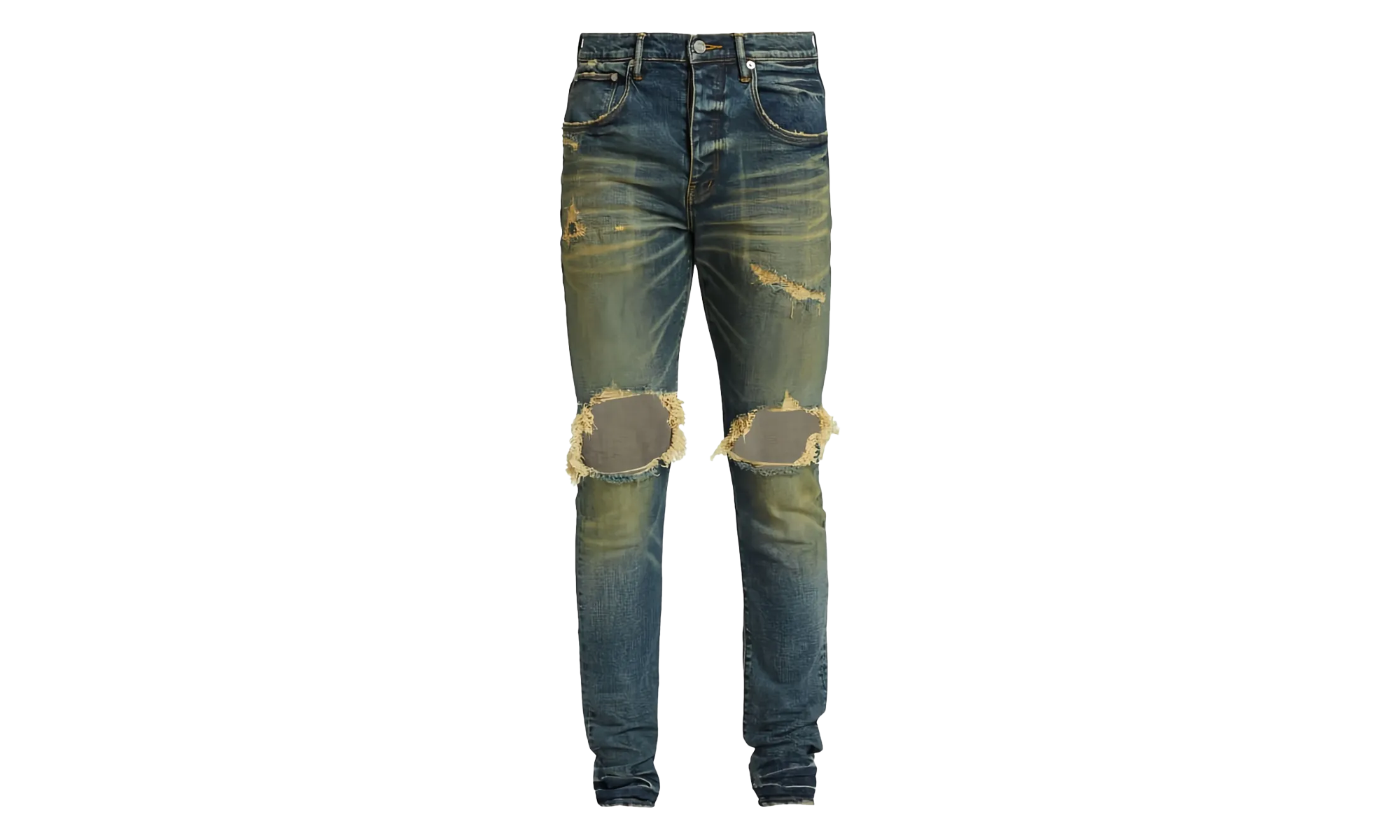 DROPPED FIT JEANS - MID RISE WITH TAPELEG "Indigo" P002 MID 34