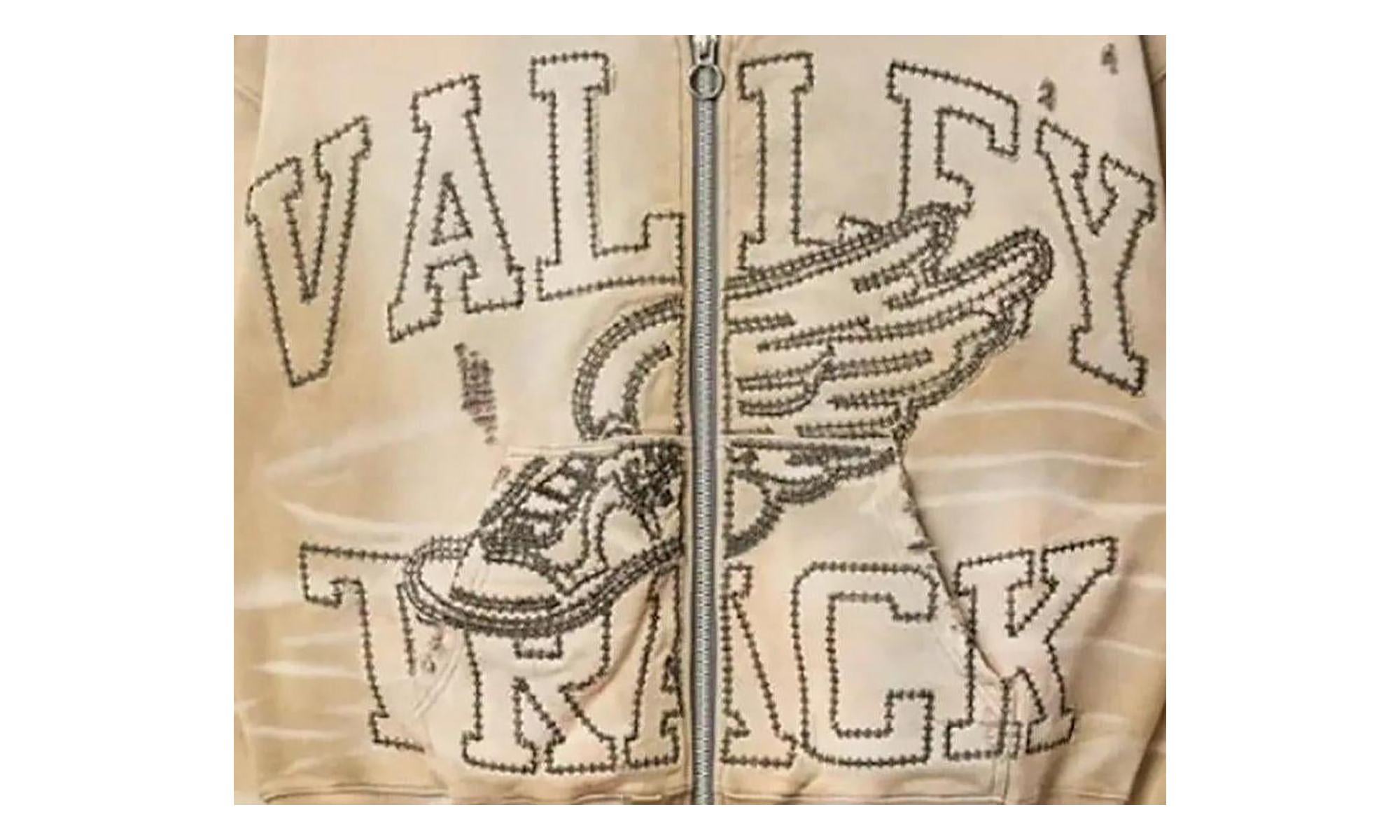 Vale Forever Zip Up Hoodie "Sand Garden" VAL63