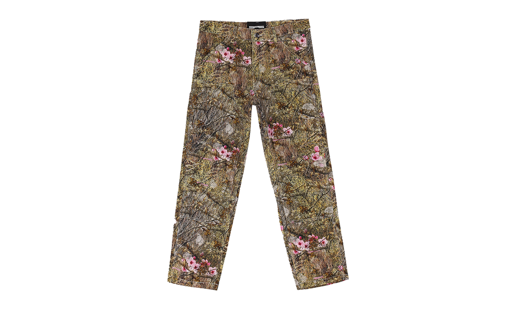 WORK STRAIGHT-FIT JEANS "Camo Real Tree" SP5der109