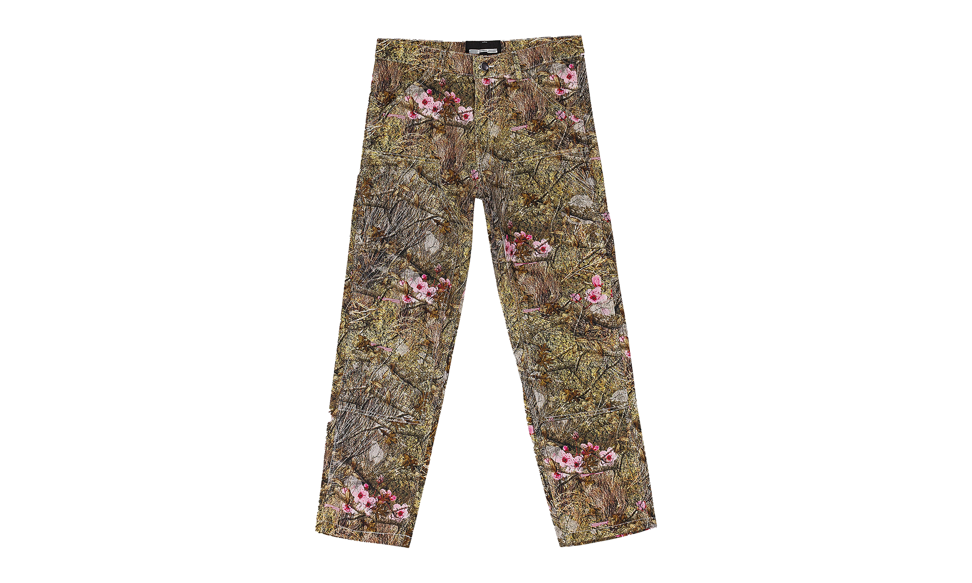 WORK STRAIGHT-FIT JEANS "Camo Real Tree" SP5der109
