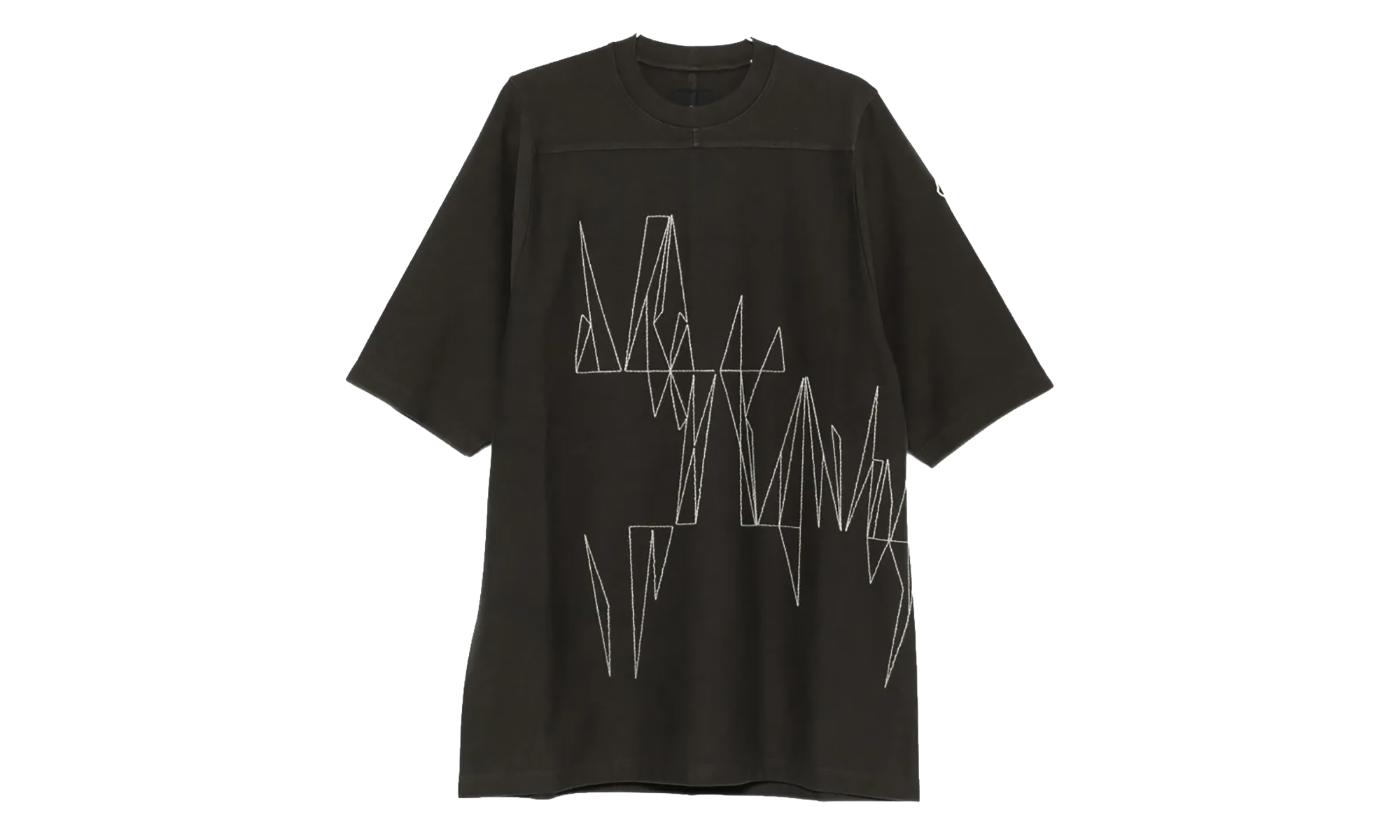 Rick Owens Knitted Jumbo T-Shirt "Dark Dust" MON34