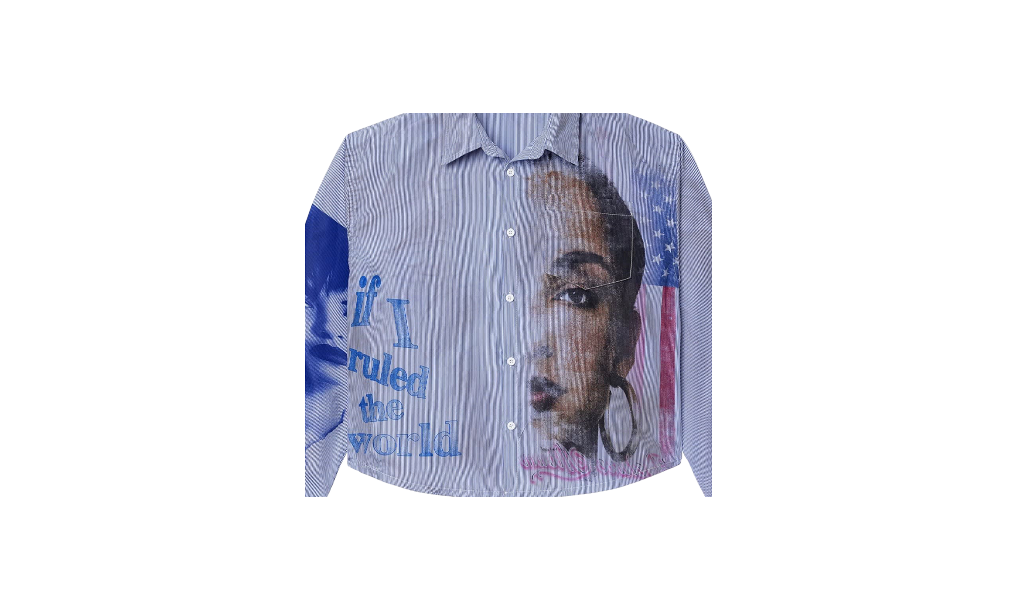 Freedom Buttom Up "Stripped Blue" VALE 09 008 FBUP BL