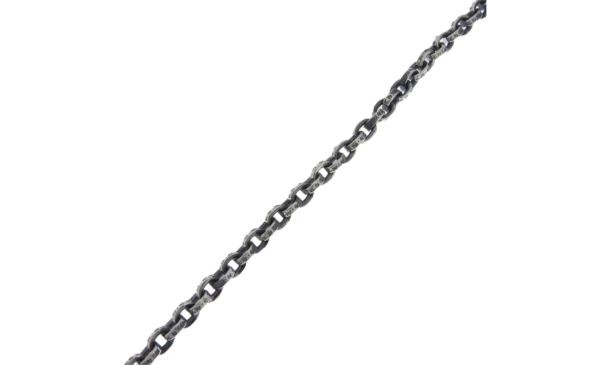 Paper chain 20 inch 925 Unisex necklace A+rank "Silver" CHRM0434