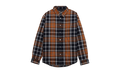 Gold Plaid Down Shirt P323 GPDS122
