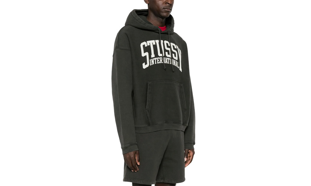 Stussy Intl Relaxed Hoodie "WASHED BLACK" 118550 WABL