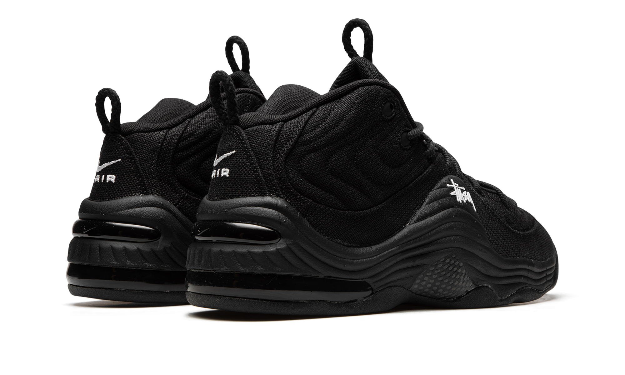 Stussy x Air Penny 2 "Triple Black" DQ5674 001