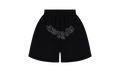 OG WEB V2 RHINESTONE SHORT "Black" SP5der72