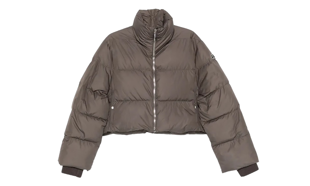 Rick Owens Woven Cropped Cyclopic Jacket WMNS "Dark Dust" MON43