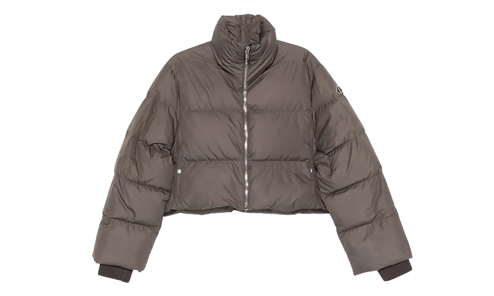 Rick Owens Woven Cropped Cyclopic Jacket WMNS "Dark Dust" MON43
