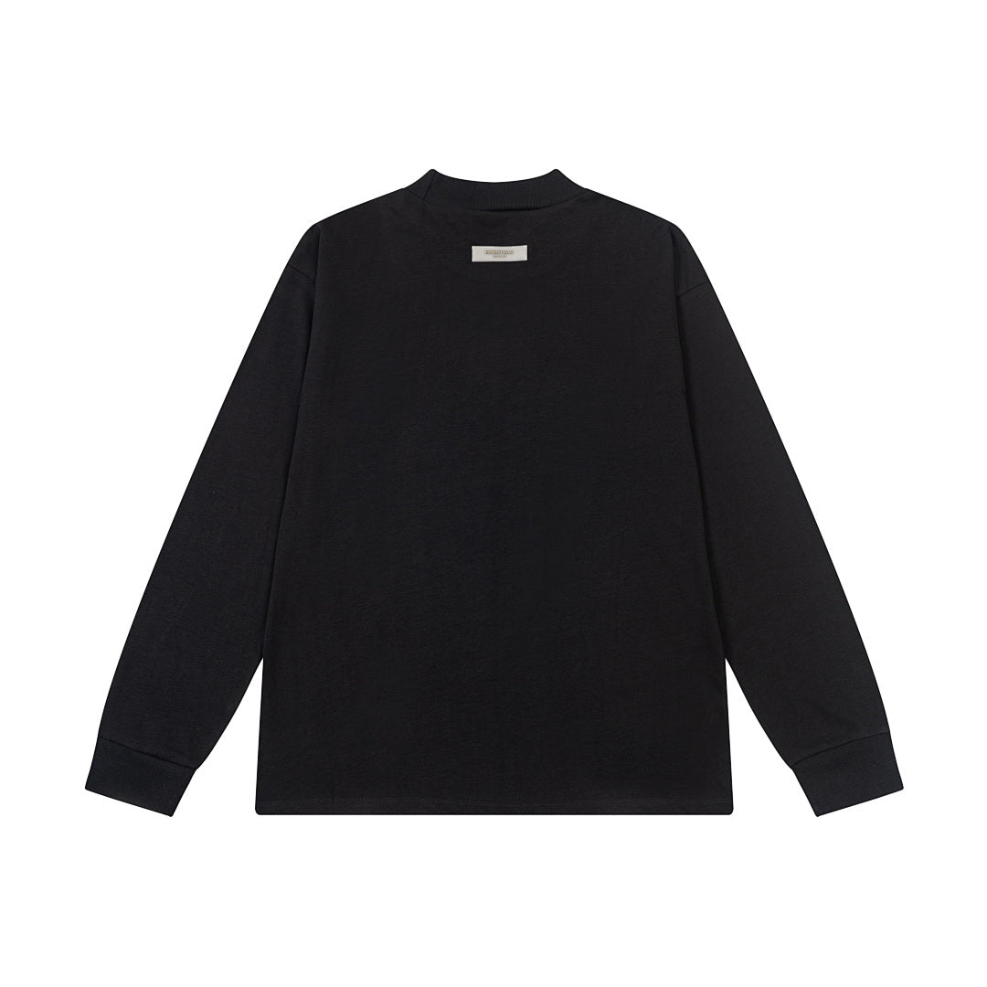 Fear of God Essentials 24SS Silicone Logo Knit Tee - Desert Wheat