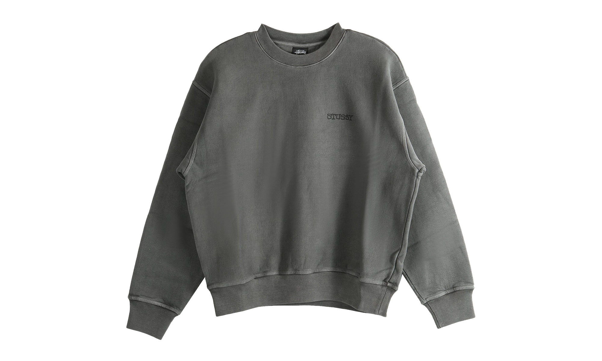Jumbo Pig. Dyed Crewsweats "BLACK" 1915078 BLAC