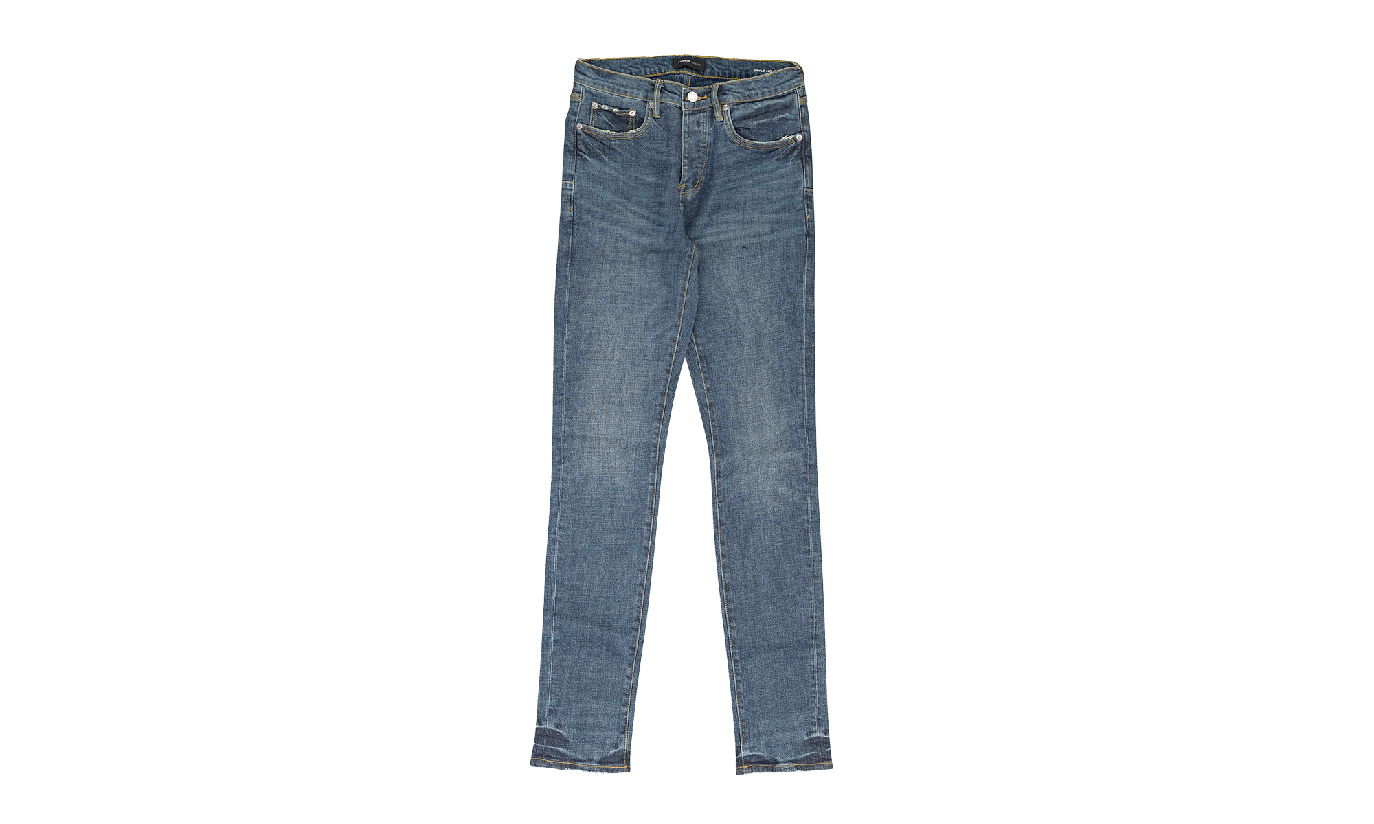 Vintage Coated Denim "Blue" P001 SGOW424