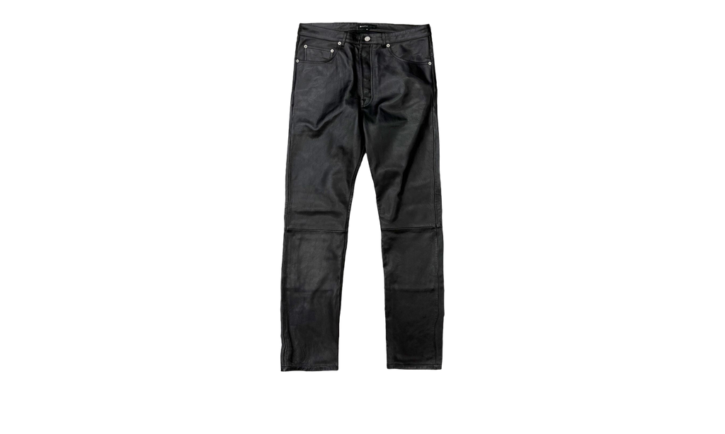 LEATHER PANT BLACK BEAUTY "Black" P011 LBBR422