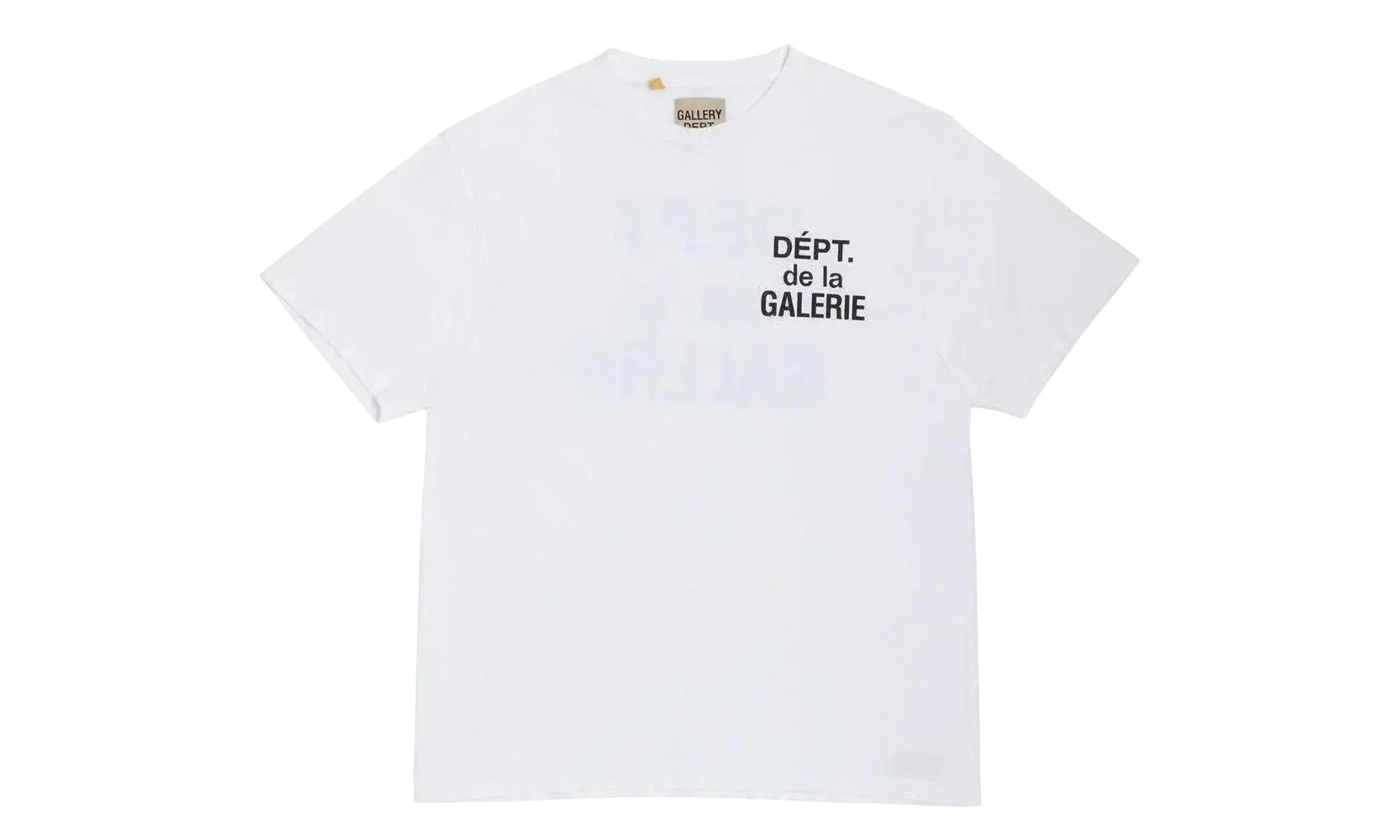 French T-Shirt "White / Black" GD016