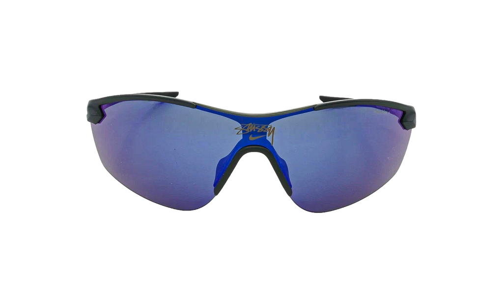 Victory Elite Sunglasses "Stussy - Matte Black / Blue Mirror" EV24029 010