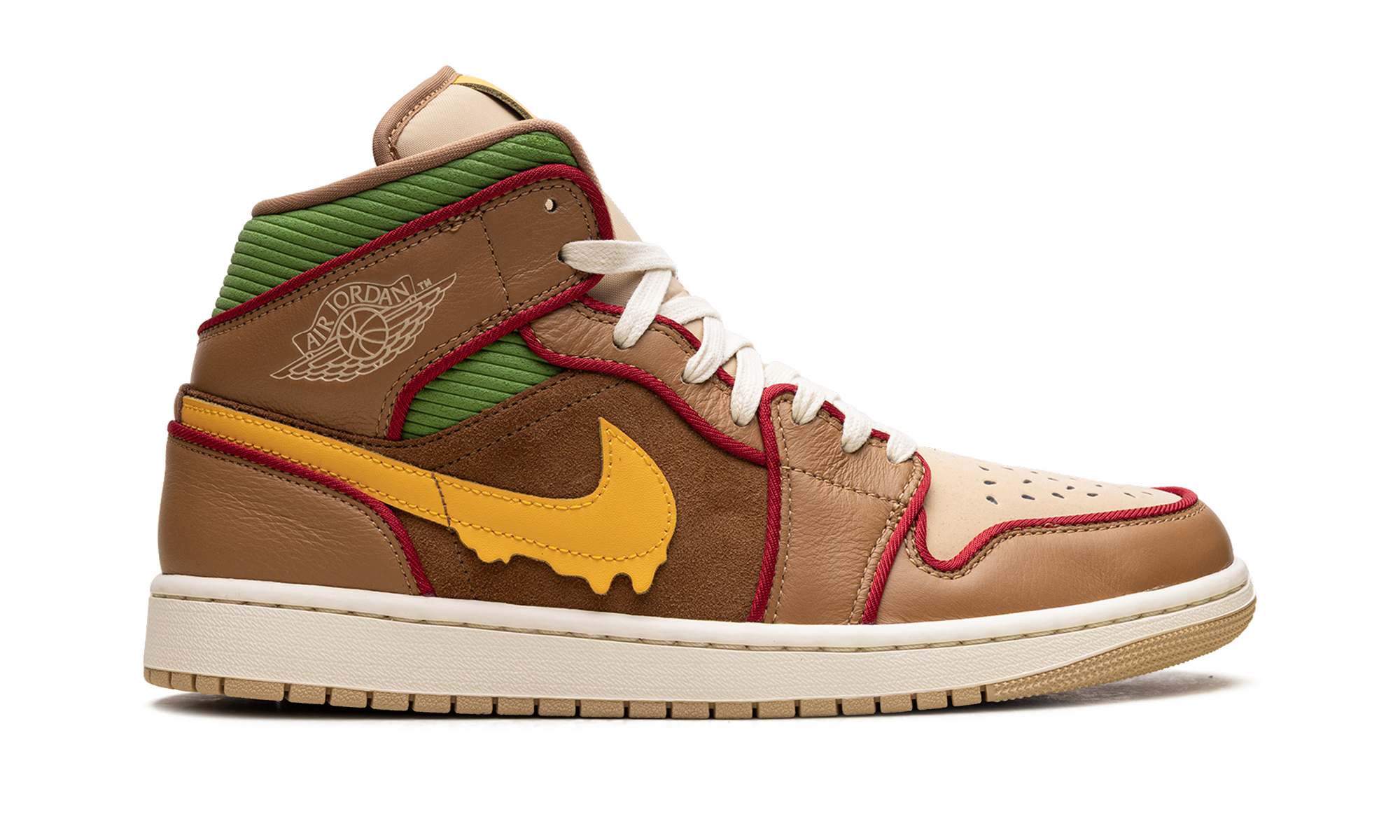 Air Jordan 1 Mid SE "Cheeseburger" HF4830 600