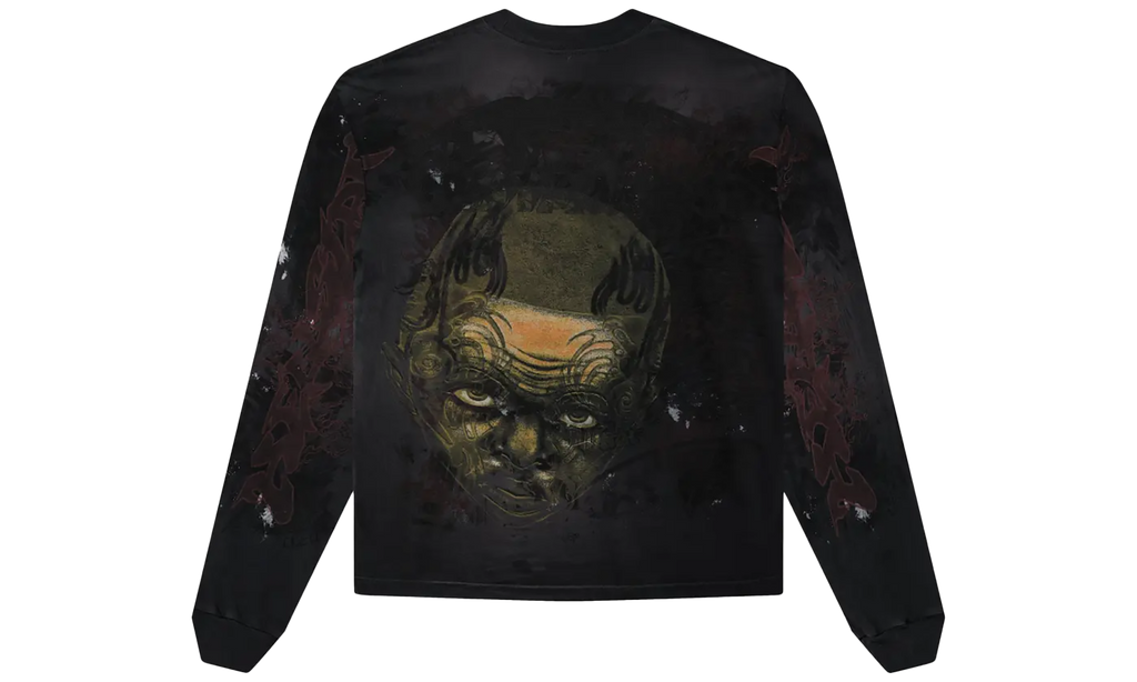 Graffiti L/S T-Shirt Black "Black" HSR046