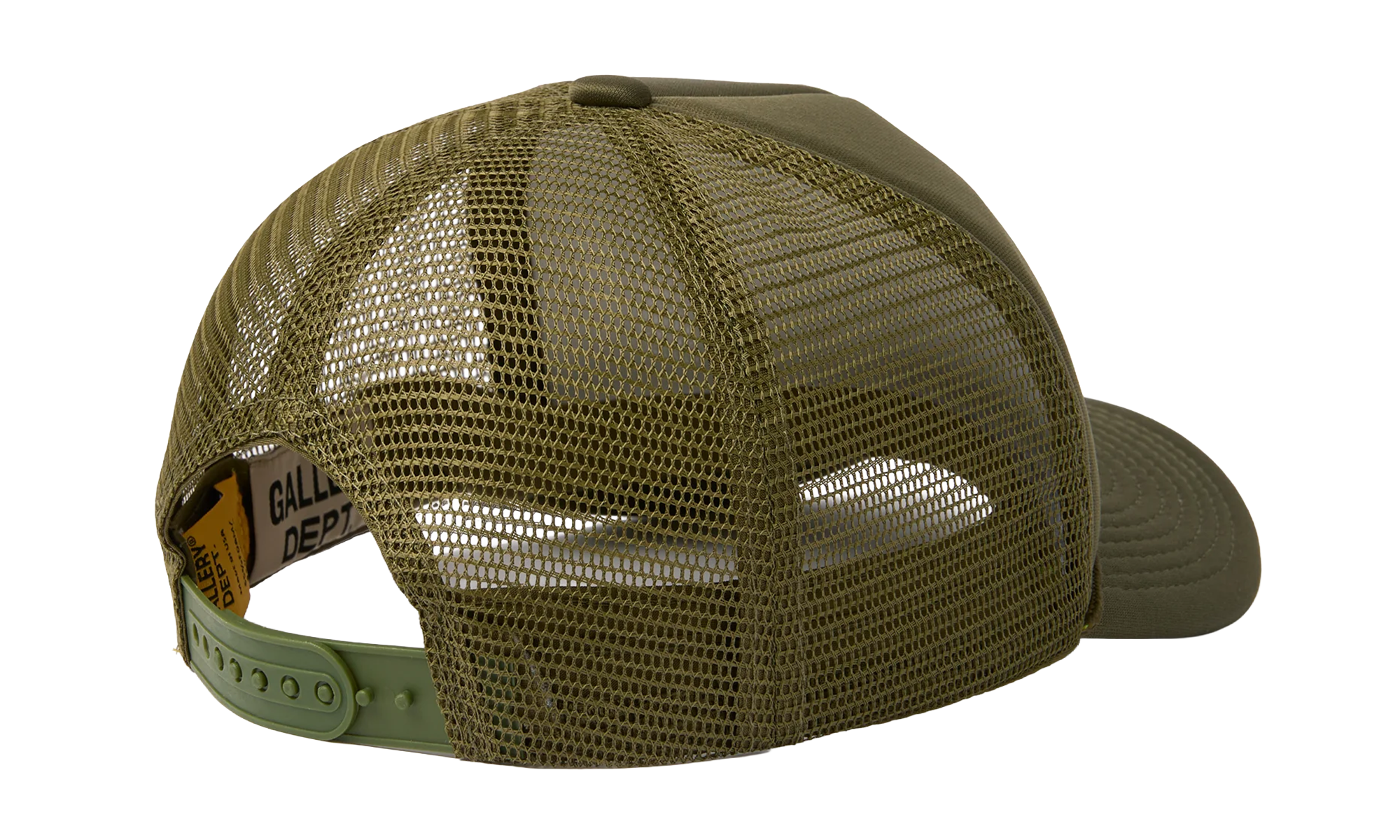 GD Logo Trucker Cap "Olive Green / Orange" GD013