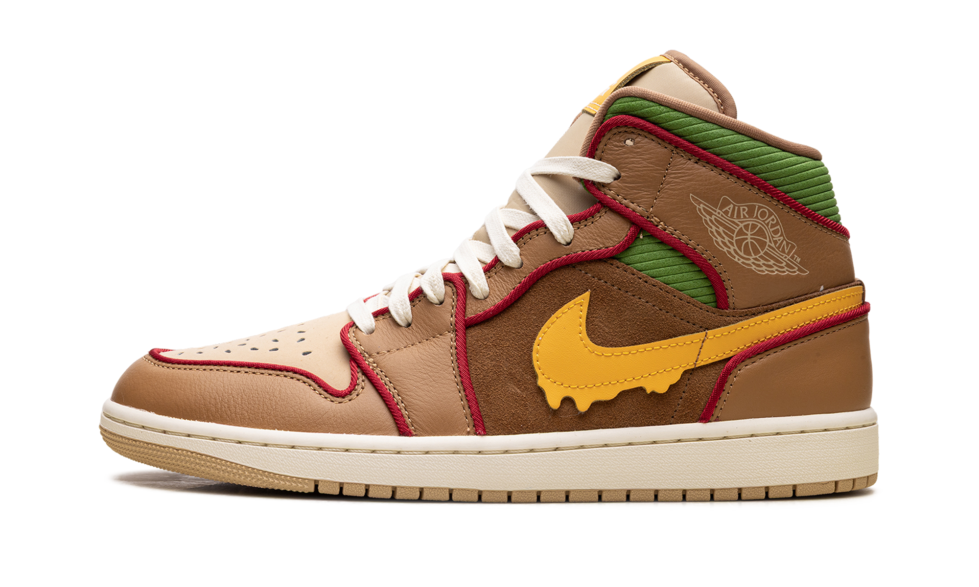 Air Jordan 1 Mid SE "Cheeseburger" HF4830 600