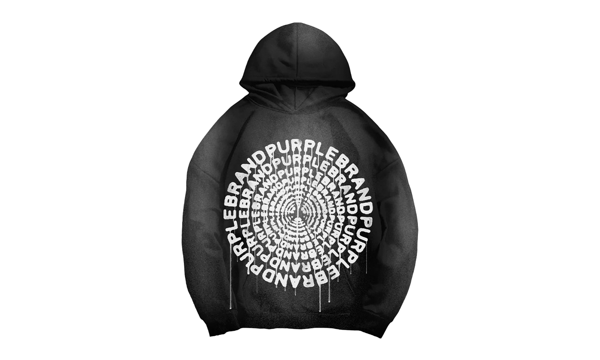 Heavyweight Fleece Pullover Graphic Hoodie 'Black' "Black" P401 HBBC124