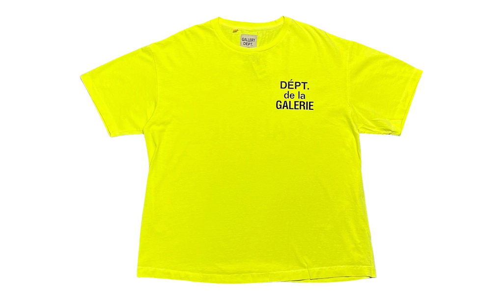 French Logo Short Sleeve Tee Shirt "Flo Green" GDFLSSTSFG
