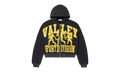 FRIDAY BLACK ZIP UP HOODIE "Black/Yellow" EN8WMYNH