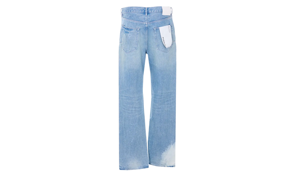 Repair Knee Blowout Jeans "Light Indigo" P011 GDBT226
