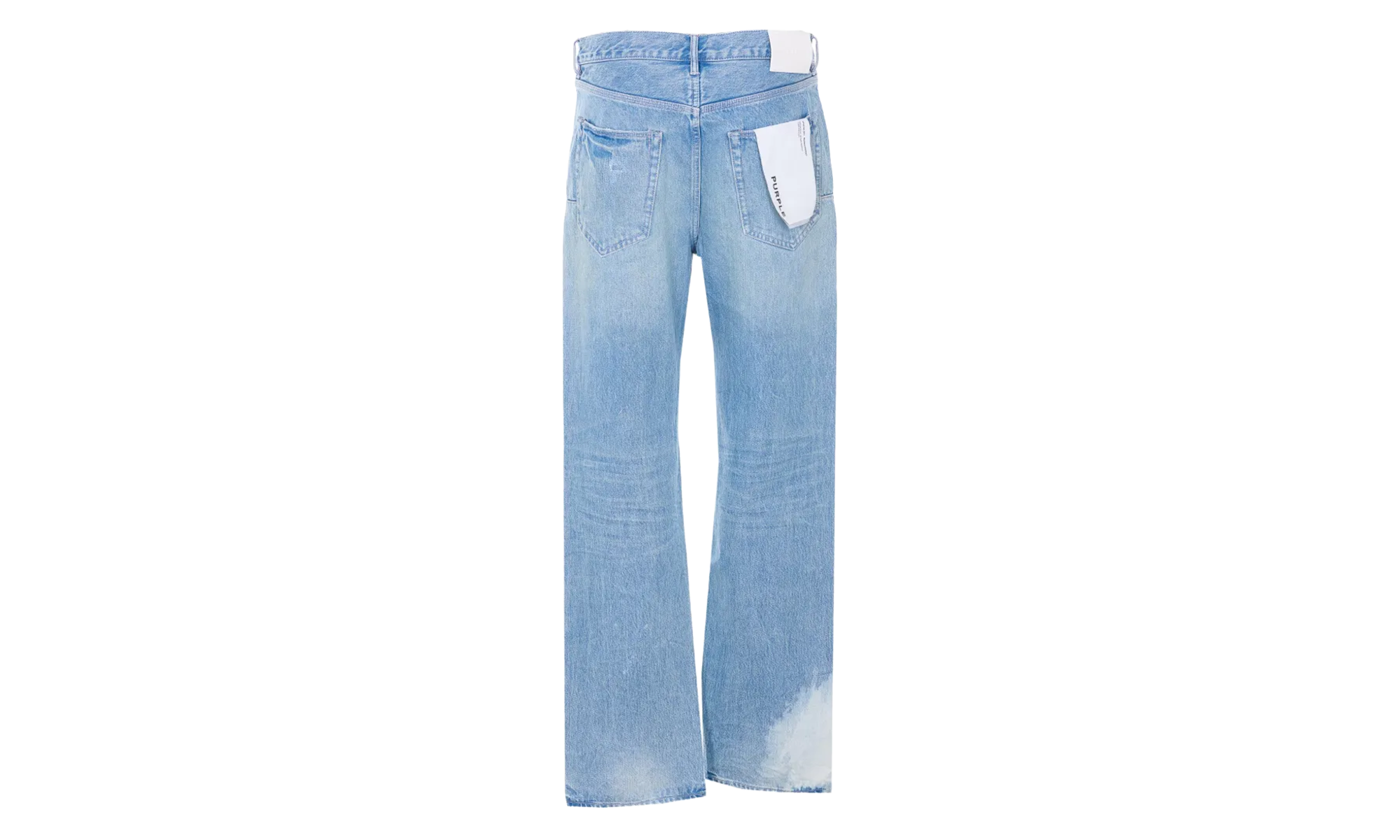 Repair Knee Blowout Jeans "Light Indigo" P011 GDBT226