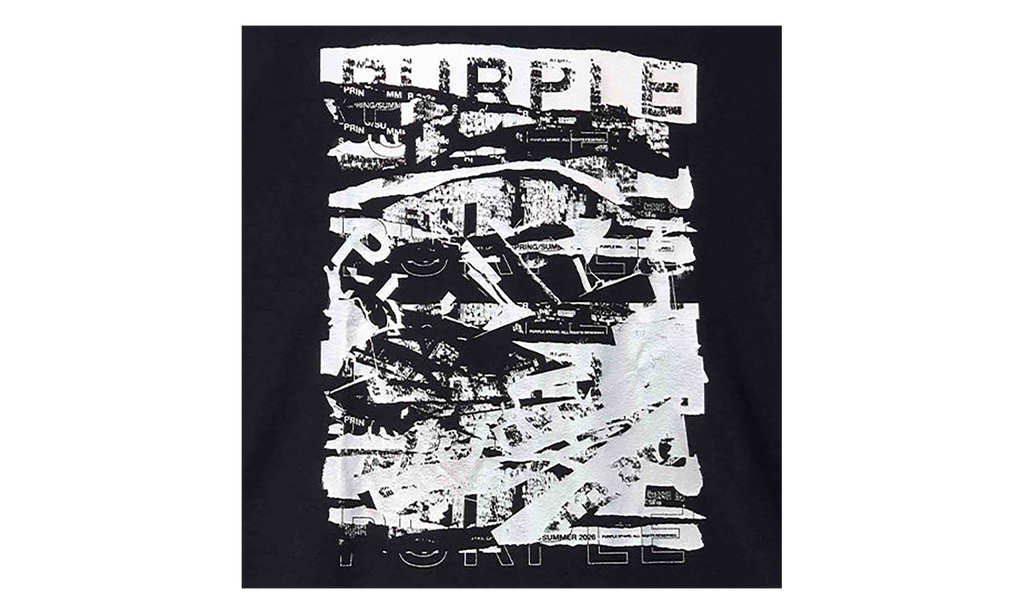Foil Textured SL Tee "Black" P103 TBIF226