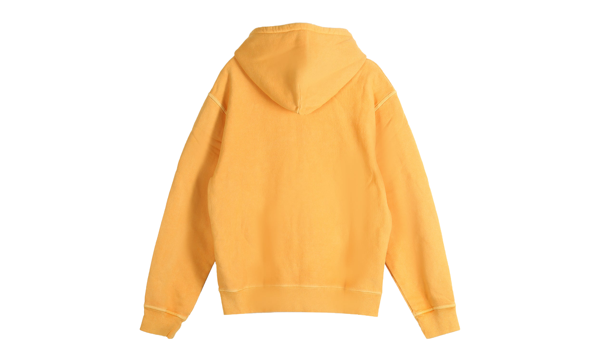 Smooth Stock Pig Dyed Zip Hoodie "ORANGE" 1975021 ORAN
